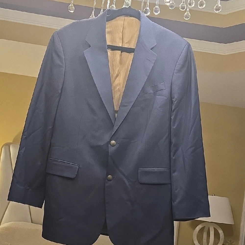 Meeting Street Platinum Collection Dark Blue Men's Blazer